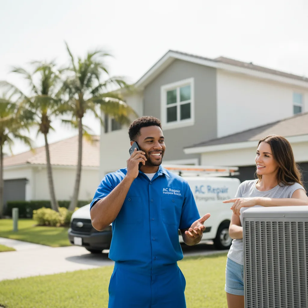 AC Repair Pompano Beach customer support in East Brookfield